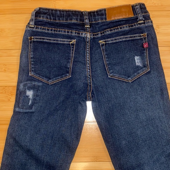 Vigoss Jeans Distressed Size 8 Stretchy Cute Girls - Picture 9 of 10